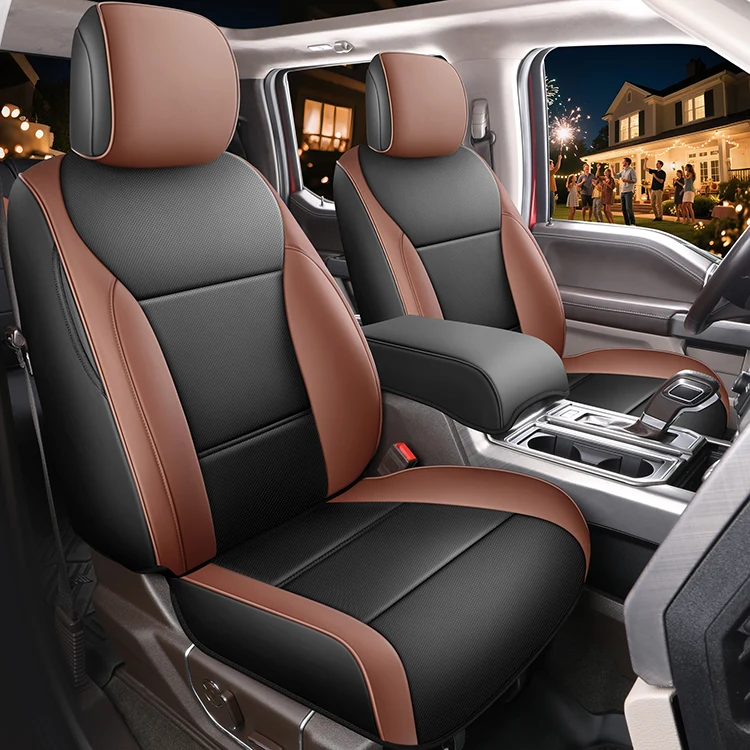 Bọc ghế bán tải Ford F150 XL XLT STX tùy chỉnh phù hợp