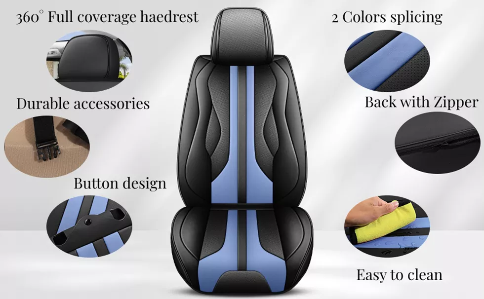 Waterproof Full Coverage Leather Universal Seat Cover